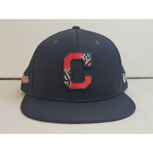 New Era Cleveland Indians Baseball Hat. Mens 7 1/4th. Navy2020 Spring Training.‎